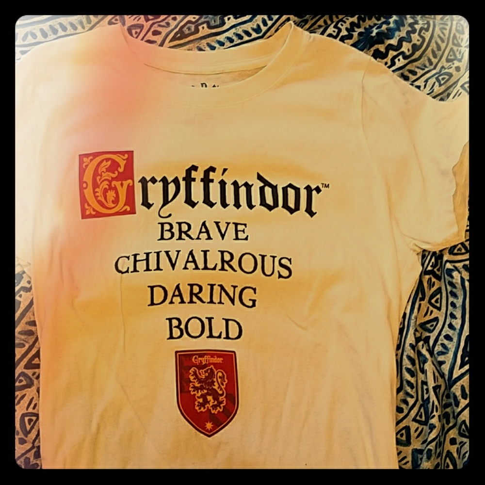 Harry potter Griffindor tee shirt
